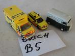HO: set B5 : BUSCH: 2 x AMBULANCE, 1 CITROENBUS, klassieker., Hobby en Vrije tijd, Modeltreinen | H0, Overige merken, Gelijkstroom of Wisselstroom