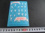 stickers strip Dik Bruynesteyn Bewéég ! maar beweeg verstand, Ophalen, Nieuw, Meerdere stickers