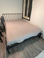 Bedframe 160x200, Huis en Inrichting, Slaapkamer | Bedden, Ophalen, Blauw, Romantisch, Tweepersoons