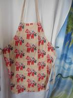 nieuw vrolijk keukenschort dalapaarden uit zweden Nordiska, Huis en Inrichting, Ophalen of Verzenden, Nieuw, Schort