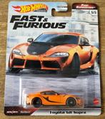 HW RealRiders F&F - 2021 mix 3 - Toyota Supra GR, Hobby en Vrije tijd, Modelauto's | Overige schalen, Ophalen of Verzenden, Nieuw