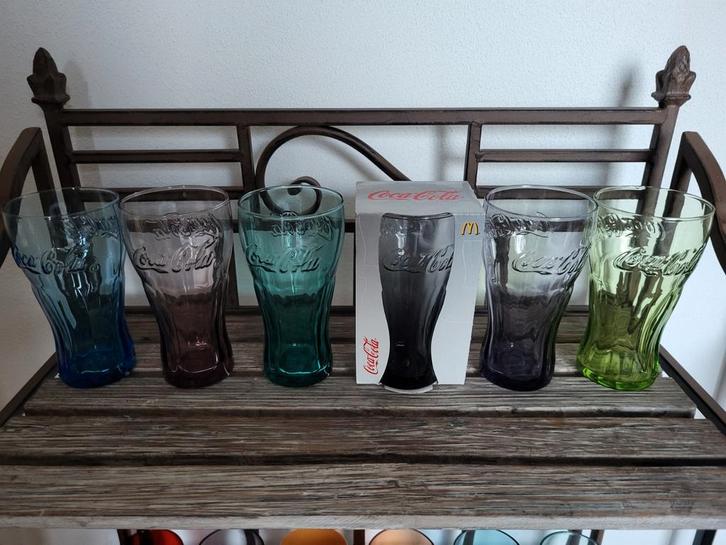 Complete set Coca Cola glazen Mc Donalds 2010 Duitsland, Verzamelen, Glas en Borrelglaasjes, Zo goed als nieuw, Frisdrankglas