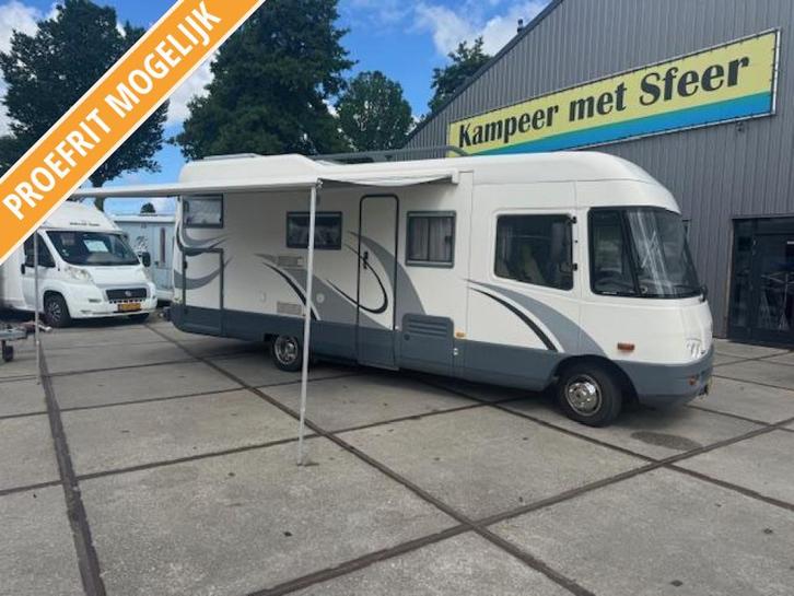 FFB Intergraal 705 MQ met Mercedes Automaat Dubbellucht, Caravans en Kamperen, Campers, Bedrijf, tot en met 6, Overige merken