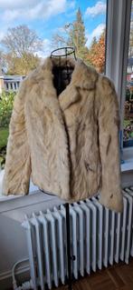 Bontjas gemaakt van nerts, Ophalen of Verzenden, Zo goed als nieuw, Maat 38/40 (M), Bruin