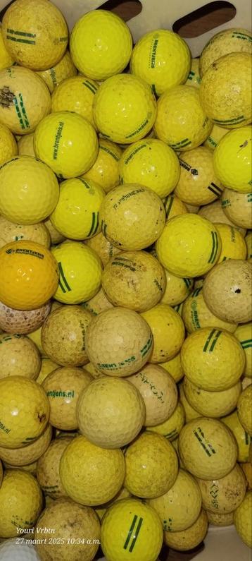 249 Golfballen los te verkrijgen beschikbaar voor biedingen