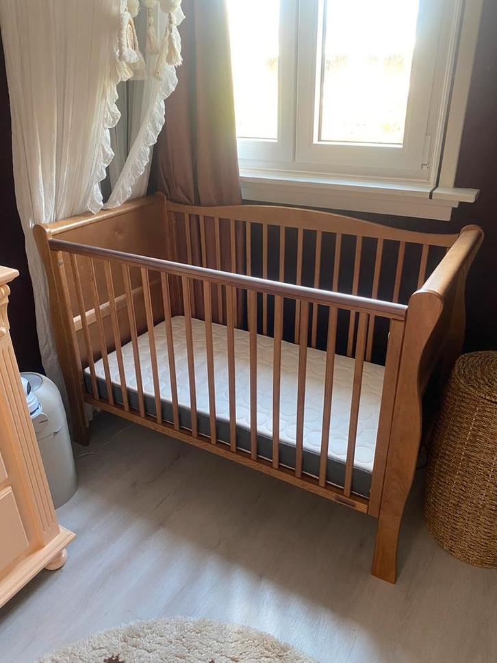 Woodies noble vintage ledikant 60 x 120, Kinderen en Baby's, Babywiegjes en Ledikanten, Gebruikt, Ledikant, Ophalen