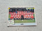 Panini Voetbal 1992 elftal nr 219 Ajax, Verzenden, Zo goed als nieuw, Ajax, Poster, Plaatje of Sticker