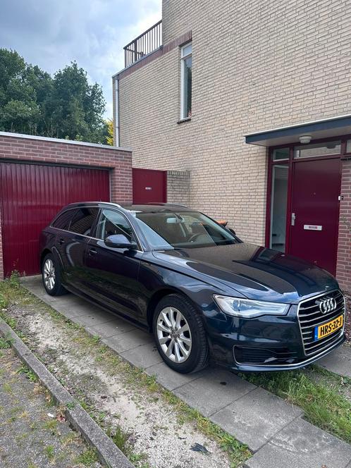 Audi A6 3.0 TDI Avant S-tronic 160KW 2014 Blauw nieuwe apk!, Auto's, Audi, Particulier, A6, Diesel, Stationwagon, Automaat, Geïmporteerd