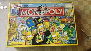 bordspel zgan Monopoly the Simpsons Monopolie fraai  beschikbaar voor biedingen