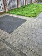 terrastegels ophalen, Tuin en Terras, Tegels en Klinkers, Ophalen, Gebruikt, 10 m² of meer, Beton