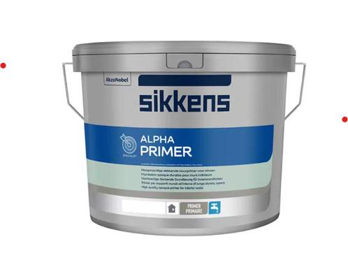 Sikkens Alpha Primer RAL 9010 (Pure White)for walls ( bought, Doe-het-zelf en Verbouw, Verf, Beits en Lak, Nieuw, Verf, 10 tot 15 liter