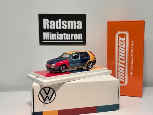 Volkswagen golf Mk3 Harlequin - 1:64 Matchbox Special, Hobby en Vrije tijd, Modelauto's | Overige schalen, Nieuw, Auto, Ophalen of Verzenden