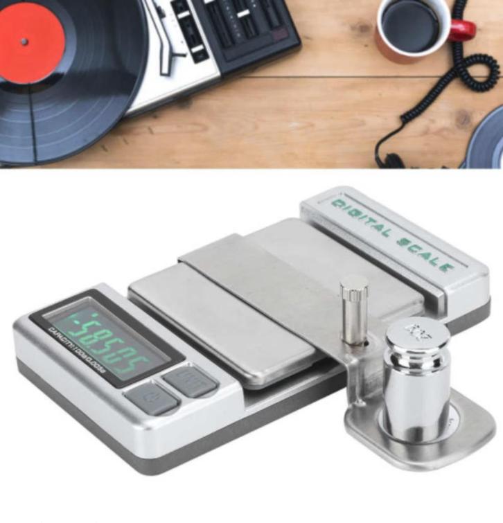 Luxe naalddrukmeter- weger | voor de perfecte naalddruk!, Audio, Tv en Foto, Platenspelers, Nieuw, Platenspeler-onderdeel, Overige merken