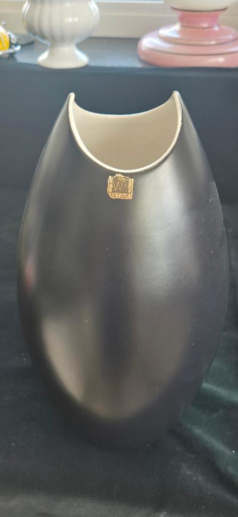 Vintage bloemenvaas Regina gouda Floris Meydam, Antiek en Kunst, Antiek | Keramiek en Aardewerk, Ophalen of Verzenden