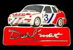 Darl'mat sportwagen pin- rood wit, Verzenden, Nieuw, Transport, Speldje of Pin