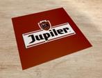 JUPILER      lichtbakplaat reclamebord plastic 25x25 cm, Verzamelen, Gebruikt, Ophalen of Verzenden, Jupiler