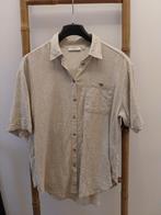 Nieuwstaat: beige linnen blouse van MSCH Copenhagen L/XL, Msch Copenhagen, Beige, Maat 42/44 (L), Ophalen of Verzenden