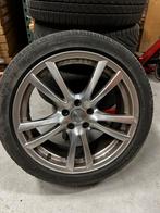 Set 17 inch aluminium velgen met zomer banden., Auto-onderdelen, Banden en Velgen, 17 inch, Velg(en), Ophalen of Verzenden, Winterbanden