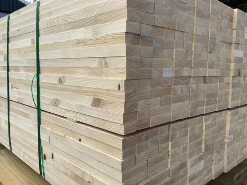 Vuren balken, cls, regels, panlatten en steigerplanken., Doe-het-zelf en Verbouw, Hout en Planken, Nieuw, Balk, Vuren, 300 cm of meer