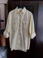 Overhemd blouse Zacht geel, Ophalen of Verzenden, Zo goed als nieuw, Maat 38/40 (M), Geel