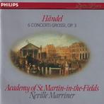 Händel, Marriner 6 concerti grossi op 3 CD, Ophalen of Verzenden, Barok, Gebruikt, Orkest of Ballet