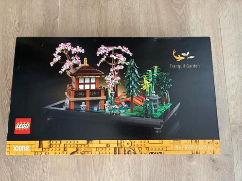 LEGO ICONS, Nieuw in doos, Tranquil Garden, 10315, Kinderen en Baby's, Speelgoed | Duplo en Lego, Nieuw, Lego, Complete set, Ophalen of Verzenden