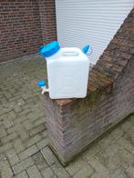 Witte jerrycan met kraan 10 liter, Ophalen of Verzenden, Gebruikt