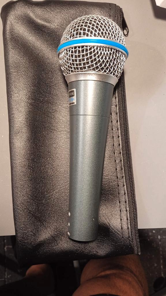 De legendarische microfoon Beta 58, Muziek en Instrumenten, Microfoons, Zangmicrofoon, Ophalen of Verzenden