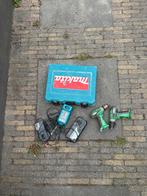 Makita Boormachines met Kist en Laders, Doe-het-zelf en Verbouw, Gereedschap | Boormachines, Ophalen of Verzenden, Gebruikt, Boormachine