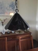 Paarse Tiffany lamp., Huis en Inrichting, Lampen | Hanglampen, Ophalen, Gebruikt, Glas, Tiffany