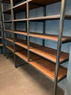 Industriëel Stalen Kast/Rek - Winkel interieur, Huis en Inrichting, Ophalen, Zo goed als nieuw