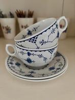 2 kop en schotels funivals limited, Antiek en Kunst, Antiek | Servies los, Ophalen of Verzenden