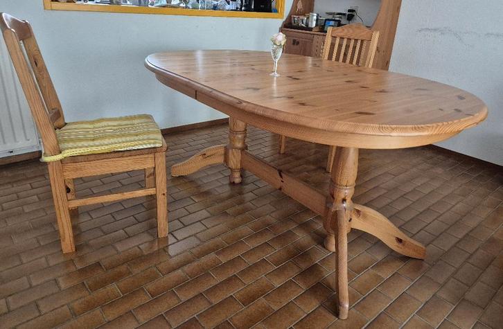 Eettafel Abo IKEA, Huis en Inrichting, Tafels | Eettafels, Gebruikt, 100 tot 150 cm, 150 tot 200 cm, Vijf personen of meer, Ovaal