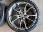21 inch originele AMG velgen zomerbanden Mercedes GLC 43 AMG, Gebruikt, 255 mm, Banden en Velgen, Mercedes