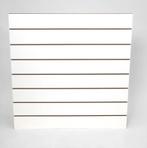 80x GRATIS Lamellenwand Wandpaneel Display wit 120x120cm, Doe-het-zelf en Verbouw, Platen en Panelen, Ophalen, Gebruikt, Hout