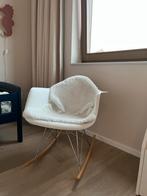 Eames RAR Schommelstoel - Design Klassieker, Huis en Inrichting, Stoelen, Ophalen, Kunststof, Gebruikt, Wit