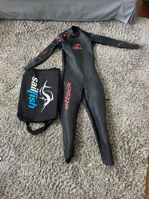 Sailfish attack wetsuit maat ML, Watersport en Boten, Watersportkleding, Zo goed als nieuw, Wetsuit, Ophalen of Verzenden