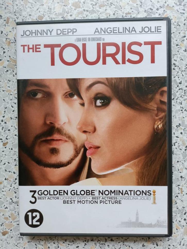 Actiethriller "The Tourist", met Johnny Depp in de hoofdrol., Cd's en Dvd's, Dvd's | Actie, Zo goed als nieuw, Actiethriller, Vanaf 12 jaar