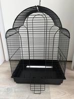Vogelkooi zwart, Dieren en Toebehoren, Vogels | Hokken en Kooien, Ophalen of Verzenden, Zo goed als nieuw, Metaal, Vogelkooi