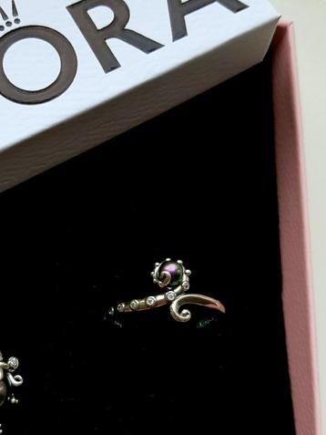 In prijs verlaagd! Nieuw! Pandora & Disney Ursula ring mt 54