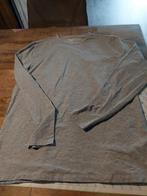 Grijs Zeeman T-shirt Lange Mouw - XL, Kleding | Heren, T-shirts, Maat 56/58 (XL), Ophalen of Verzenden, Grijs, Gedragen
