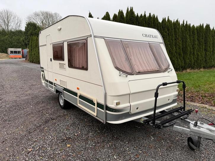 Chateau 390D Calista Vastbed Treinzit LICHTGEWICHT Walker vo, Caravans en Kamperen, Caravans, Bedrijf, 750 - 1000 kg, Treinzit