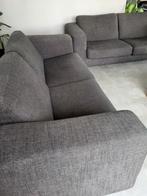 Banken en fauteuils - bruin, Huis en Inrichting, Ophalen, Gebruikt, 150 tot 200 cm, Tweepersoons