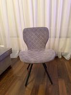 Eetkamerstoelen, Ophalen, Gebruikt, Grijs, Stof
