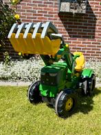 Rolly toys Farmtrac John Deere 6210R, rollyTrac voorlader, Ophalen, Zo goed als nieuw