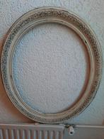 Oude houten ovale lijst., Ophalen of Verzenden