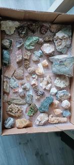 Verzameling diverse mineralen en gesteenten, Verzamelen, Mineralen en Fossielen, Ophalen of Verzenden