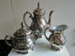 3-delig koffieservies porselain met metaallaag, Ophalen of Verzenden