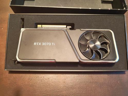 Rtx 3070 ti founders edition 8GB, Computers en Software, Videokaarten, Zo goed als nieuw, Nvidia, PCI-Express 4.0, GDDR6, HDMI