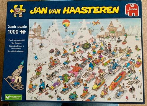 Jan van Haasteren Van onderen (1000 stukjes), Hobby en Vrije tijd, Denksport en Puzzels, Zo goed als nieuw, Legpuzzel, 500 t/m 1500 stukjes